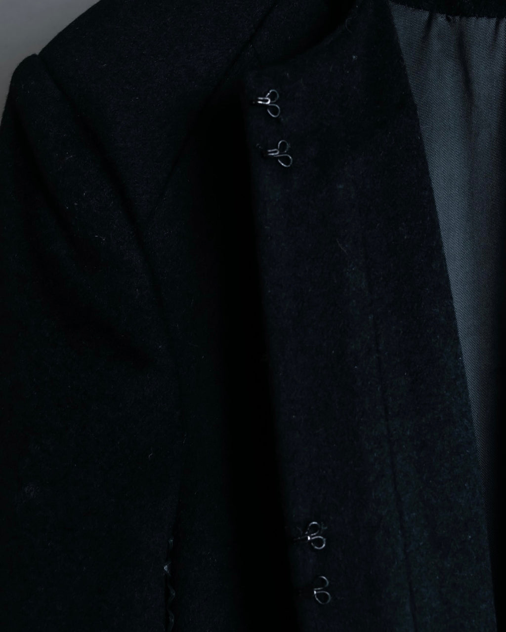 "ANTONIO BERARDI" Super long beautiful kashigora blend coat