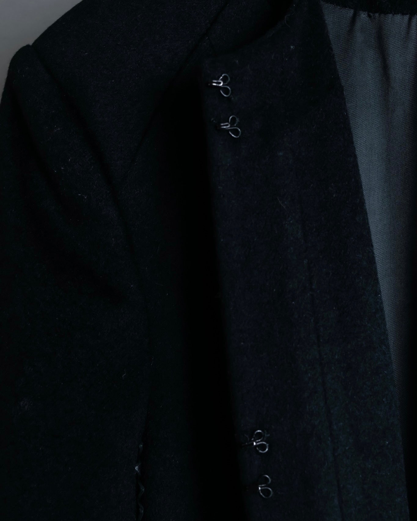 "ANTONIO BERARDI" Super long beautiful kashigora blend coat