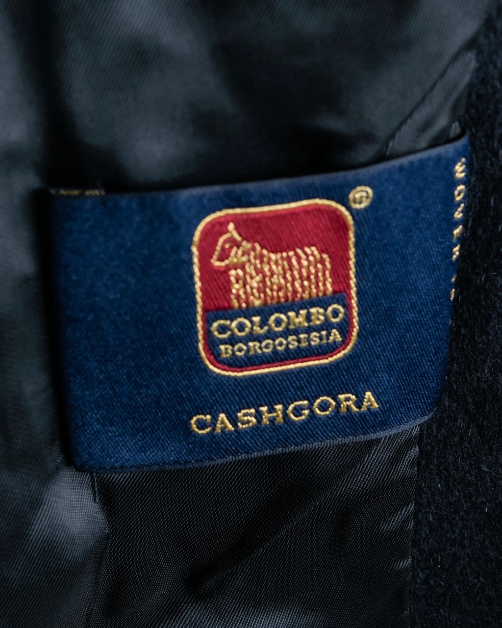 "ANTONIO BERARDI" Super long beautiful kashigora blend coat