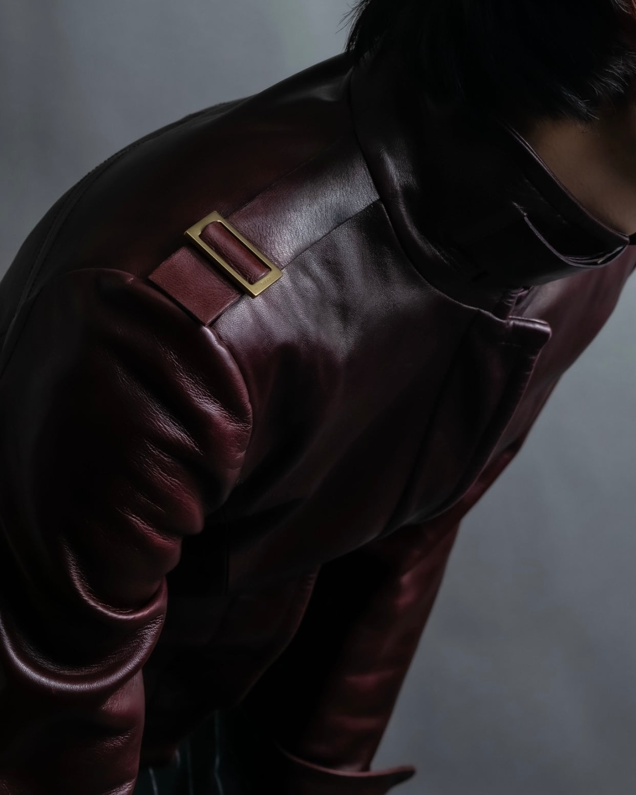 “GUCCI” Beautiful genuine sheep leather jacket