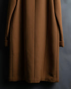 “LOEWE” beautiful cut raglan sleeve Lana wool 100% coat