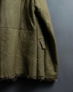 Vintage kargan lamb suede combination jacket