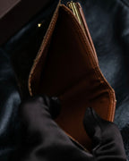 “Louis Vuitton” gold attachment designed monogram wallet