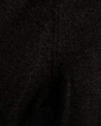 "COMME des GARCONS HOMME PLUS (1997-98's )" Spiral print design dark brown knit