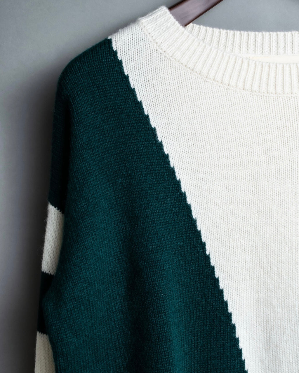 Distressed long sleeve knit