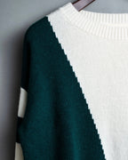 Distressed long sleeve knit