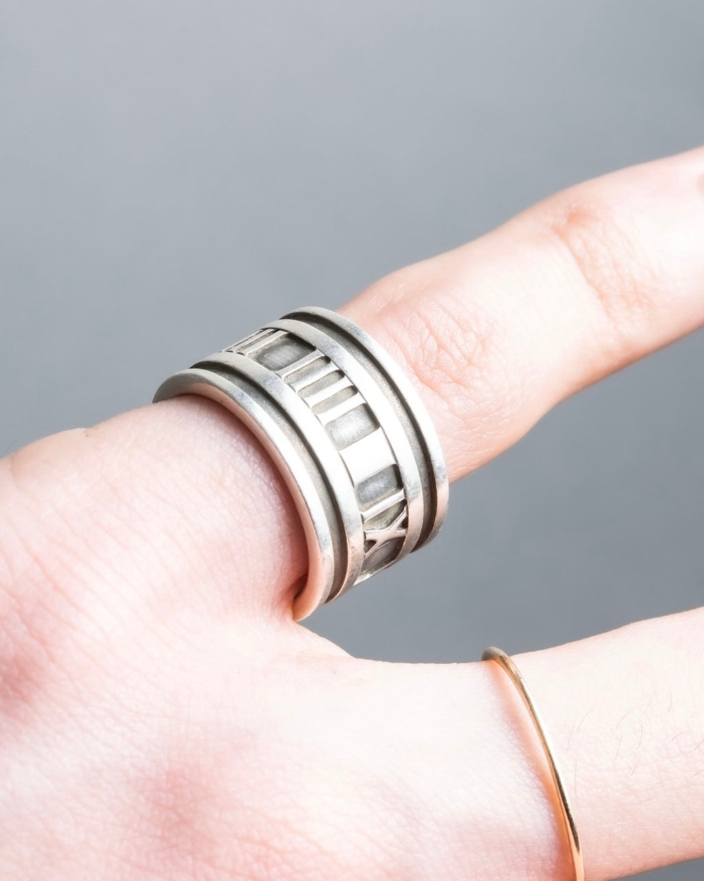 "Tiffany&Co. Perfect condition Atlas ring