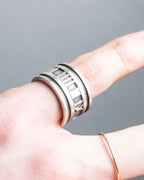 "Tiffany&Co. Perfect condition Atlas ring