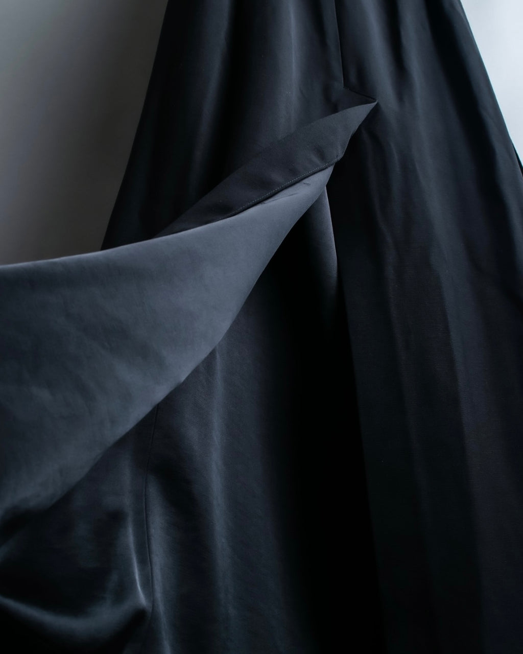 "MM⑥" Inside-out design long flare skirt