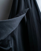 "MM⑥" Inside-out design long flare skirt