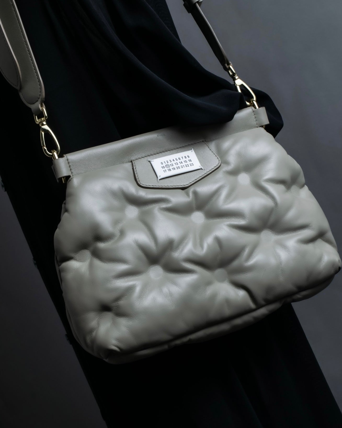 "Maison Margiela" Glam Slam leather shoulder bag
