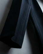 "VERSACE classic" power shoulder stripe tailored jacket setup