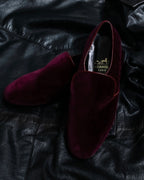 "HERMES" Velvet dress indoor shoes