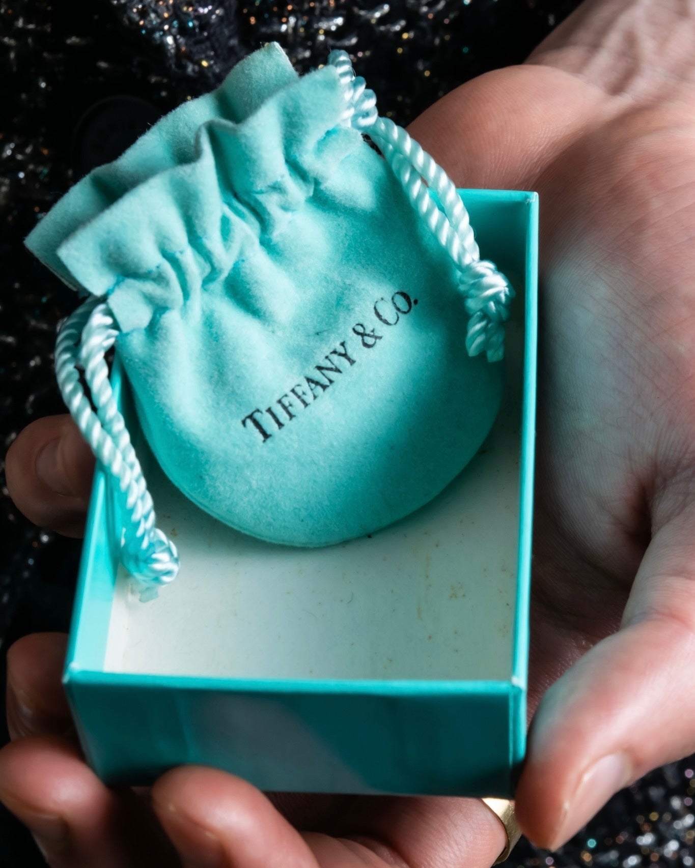 "Tiffany&Co. Perfect condition Atlas ring