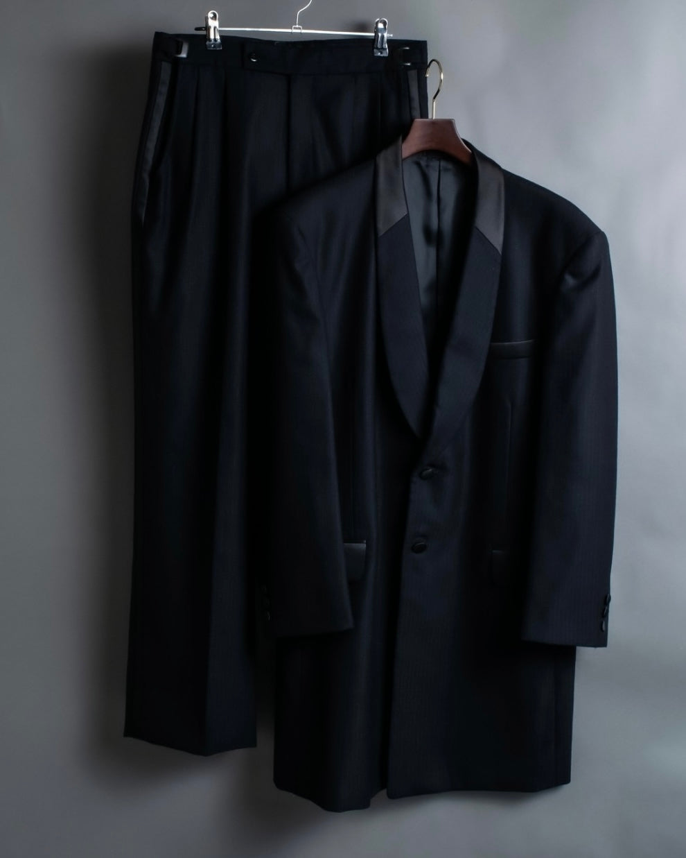 Vintage frock coat setup