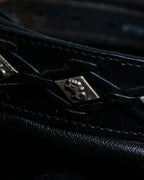 HARLEY-DAVIDSON Genuine Leather Silver Detail Belt