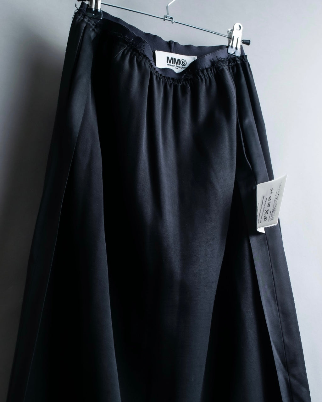 "MM⑥" Inside-out design long flare skirt