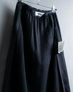 "MM⑥" Inside-out design long flare skirt