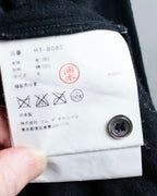 "COMME des GARCONS HOMME"Summer wool zip-up box silhouette jacket