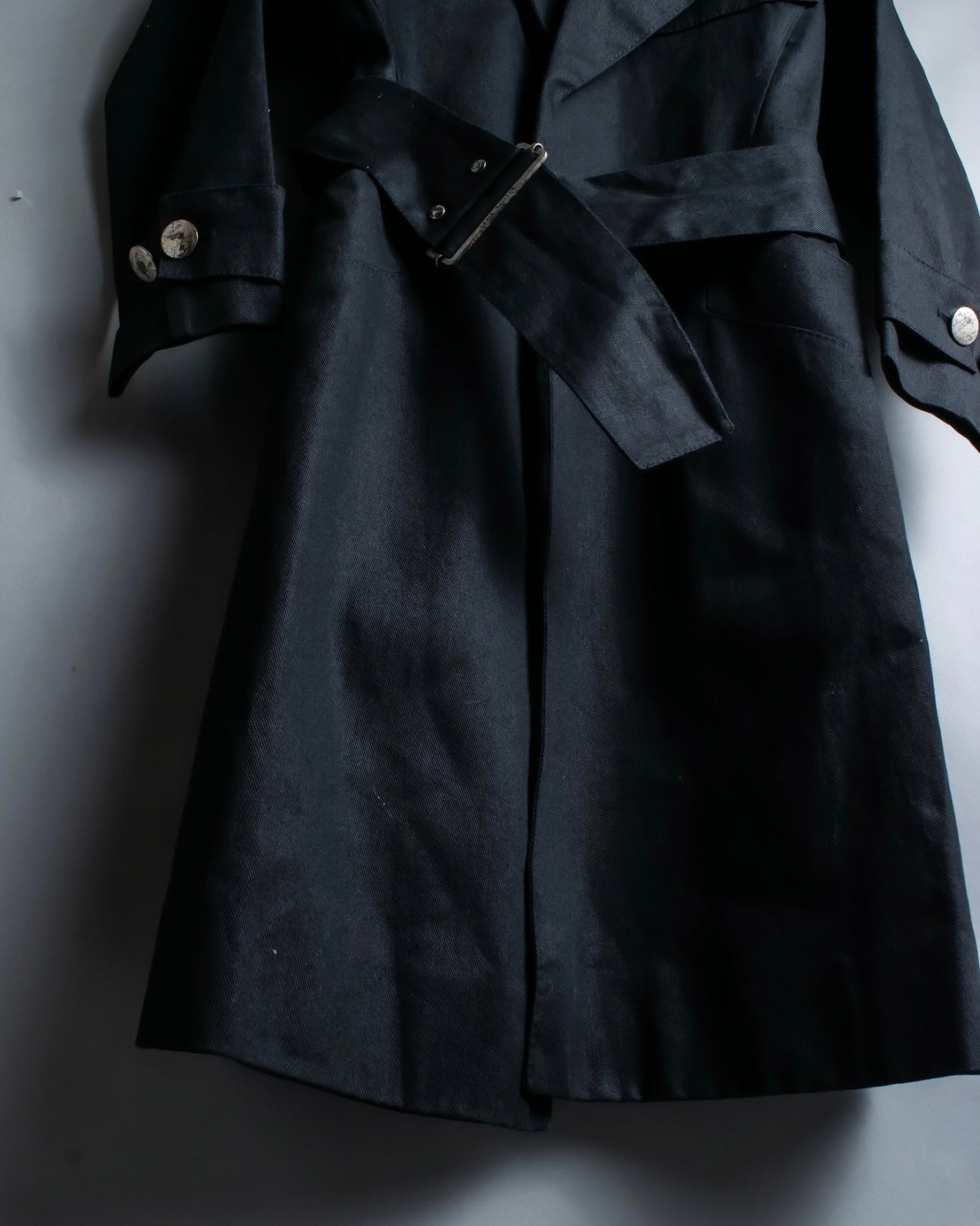 "Louis Vuitton" Peak lapel cotton coat