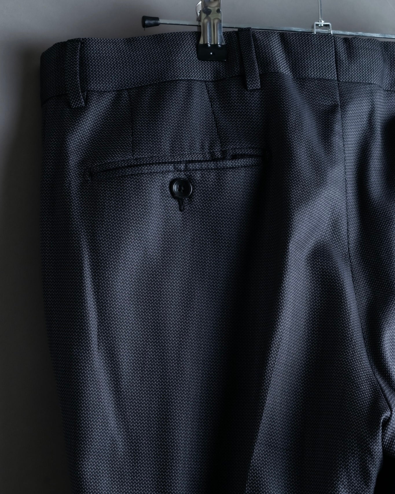 "GUCCI" silk blend gray blue spring setup