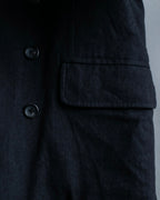 "THE Tea Ash" Arm material cut coat