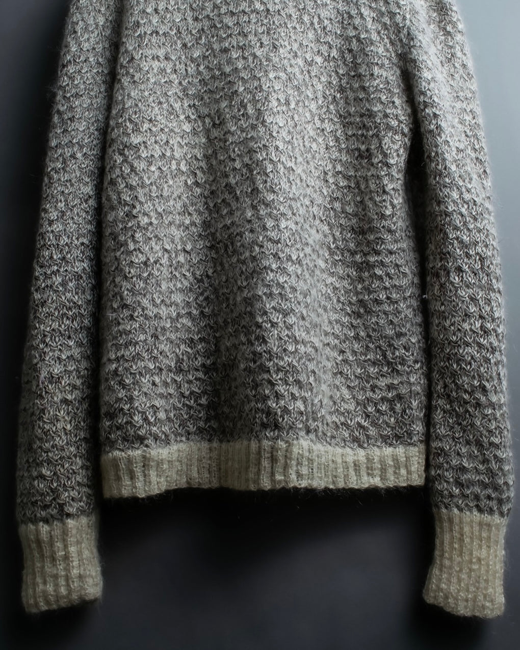 Vintage low gauge knit cardigan