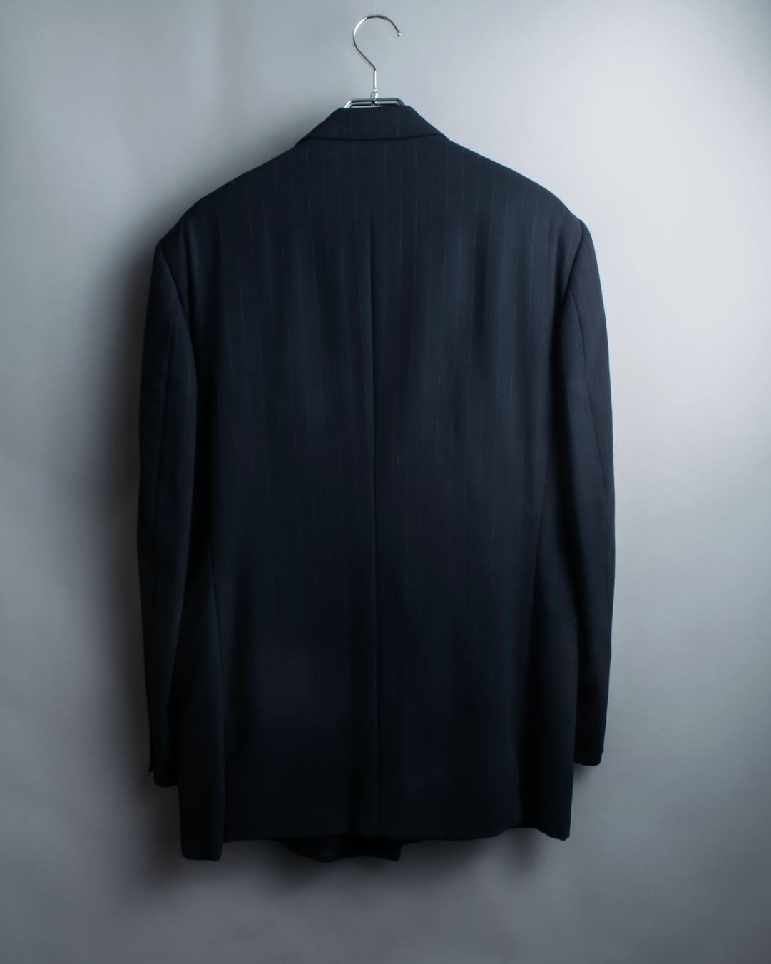 "VERSACE classic" power shoulder stripe tailored jacket setup