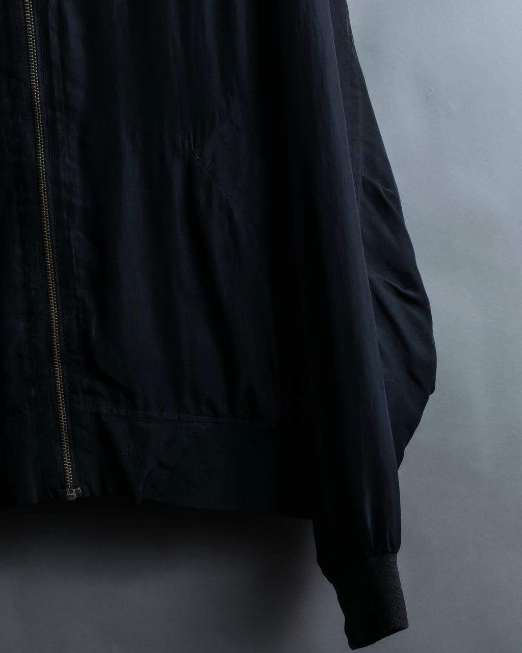 “Vintage” Silk 100% oversized ma-1 jacket