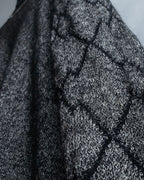 "VERSUS" Mohair blend lana wool high neck design knit