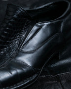 Vintage python leather dress shoes