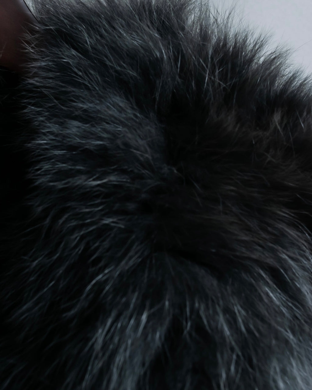 Vintage Rabbit & Fox Real Fur Coat