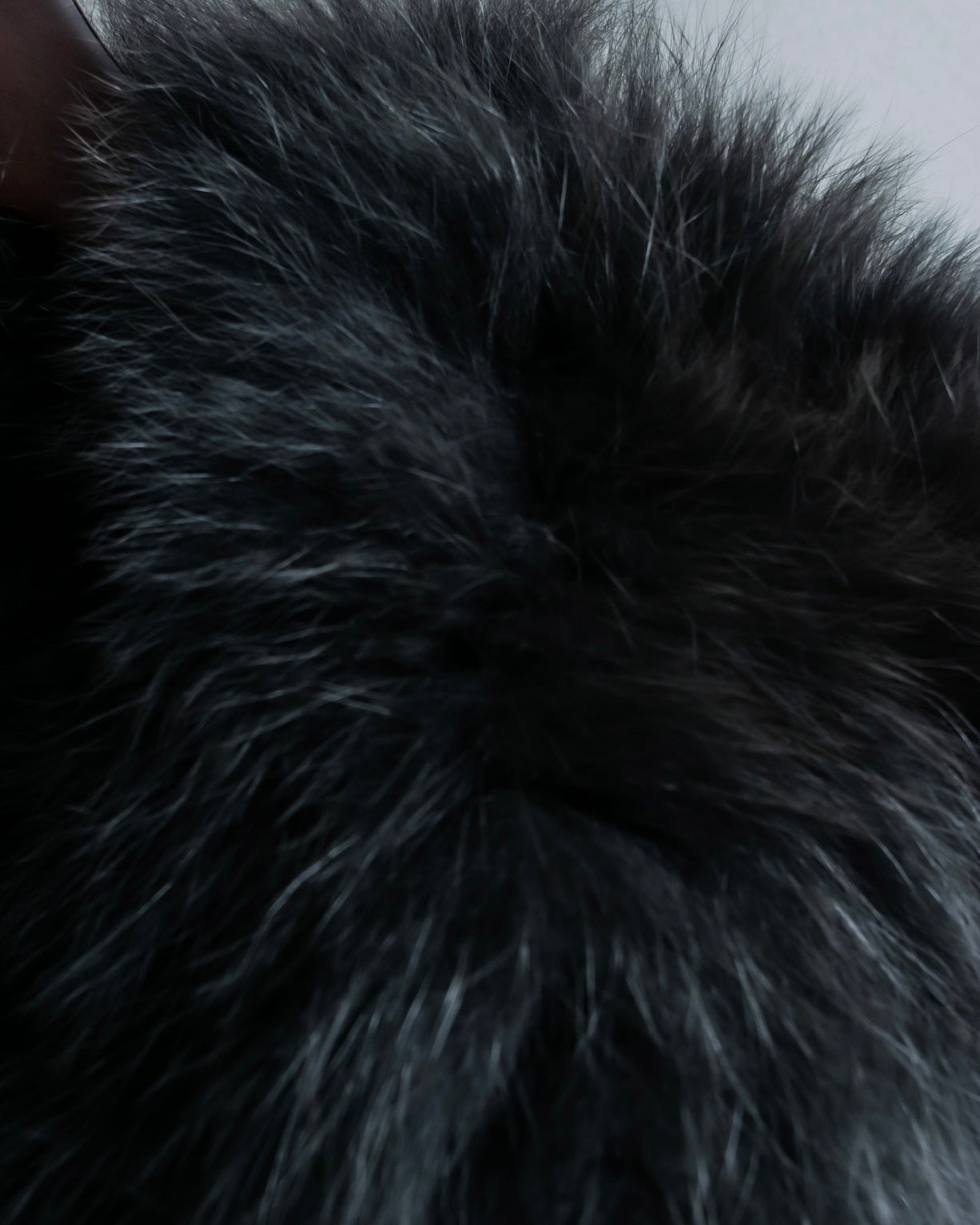 Vintage Rabbit & Fox Real Fur Coat