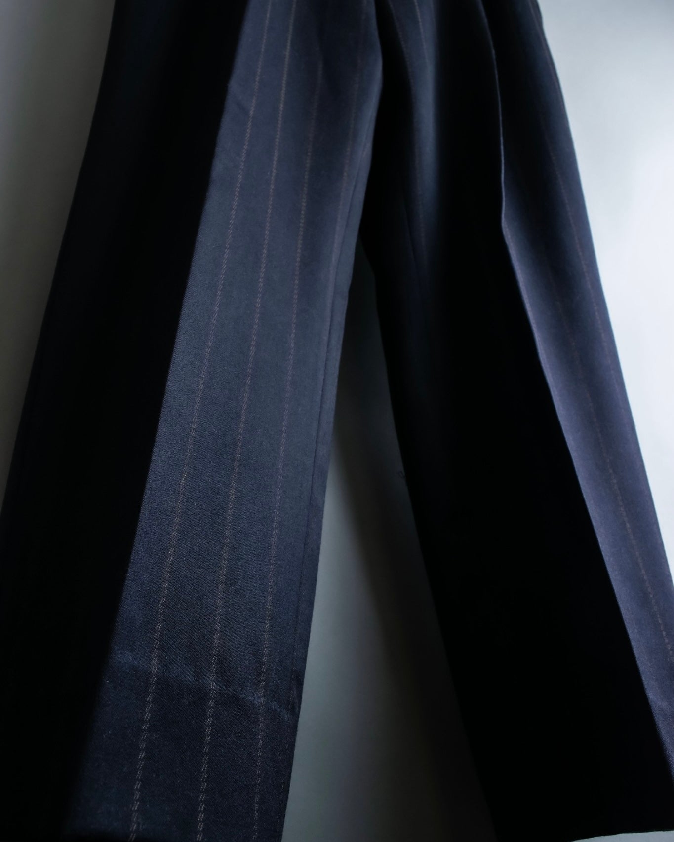 "Christian Dior" stitch design stripe black set up