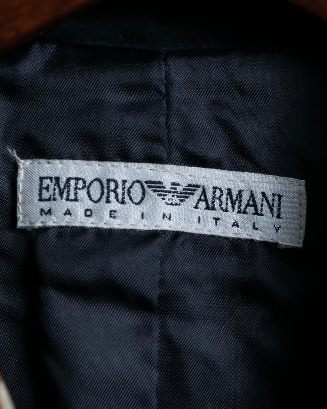 "EMPORIO ARMANI" Total Horse Pattern Four Button Jacket