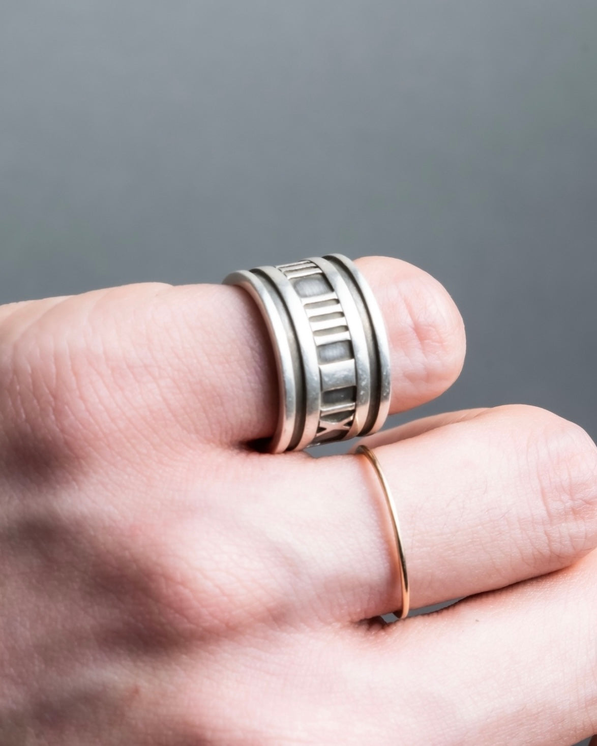 "Tiffany&Co. Perfect condition Atlas ring