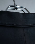 "LANVIN en Bleu" Tape-decorated tailored jacket