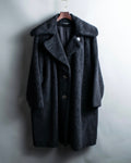 "Y's for living" Alpaca big collar airy coat
