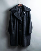 "Y's for living" Alpaca big collar airy coat