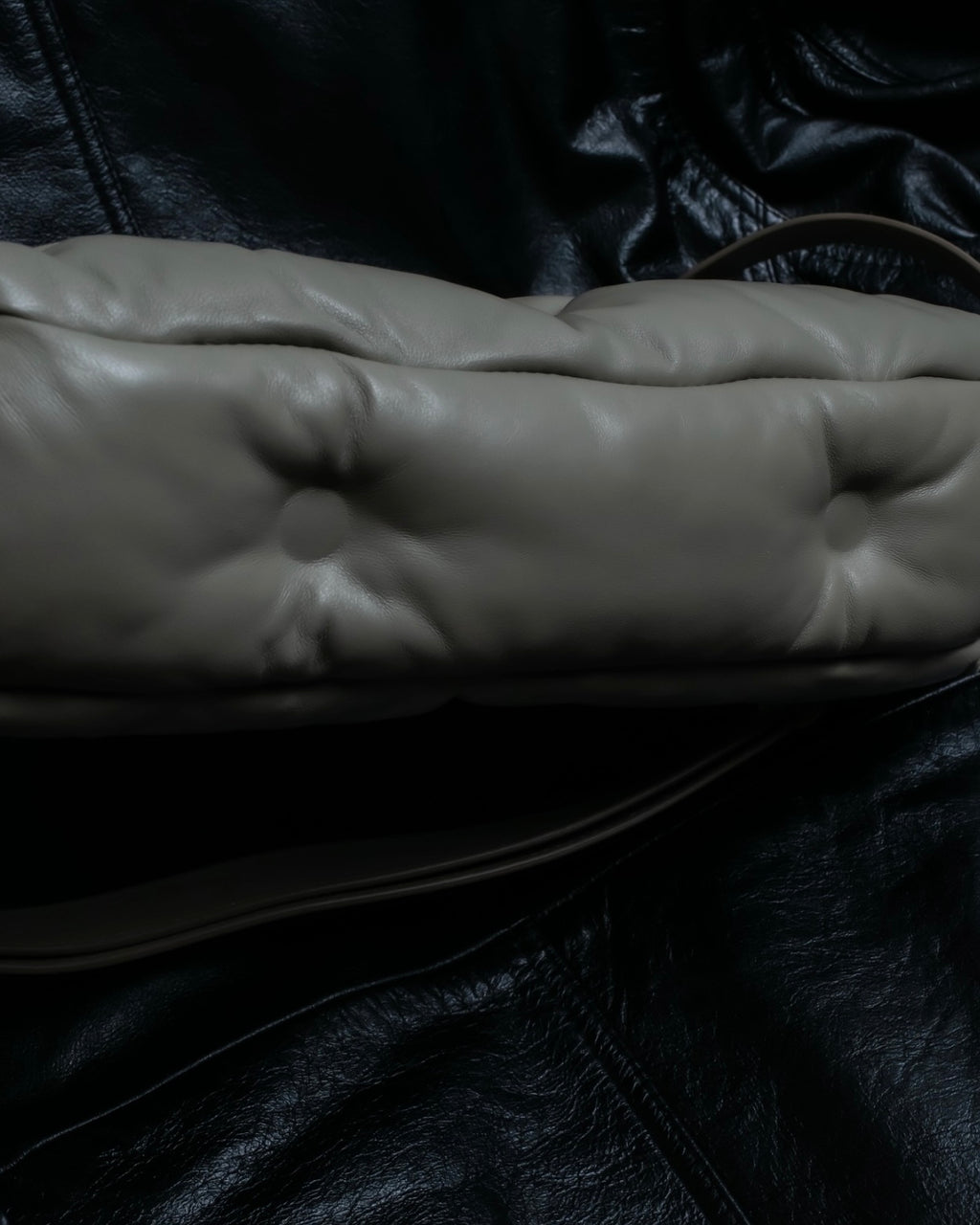 "Maison Margiela" Glam Slam leather shoulder bag