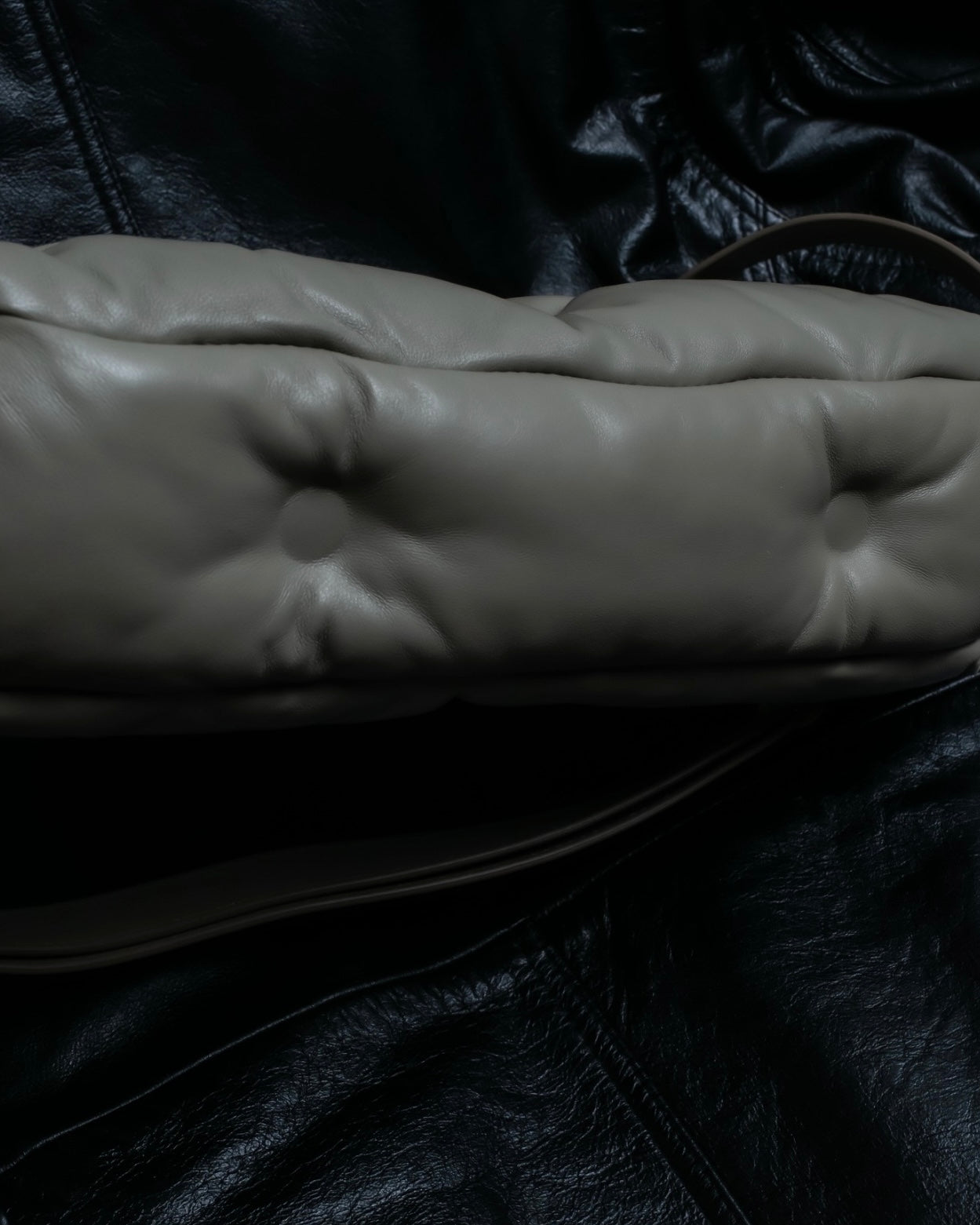 "Maison Margiela" Glam Slam leather shoulder bag