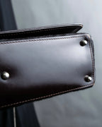 "GUCCI" Harako fur square shoulder bag