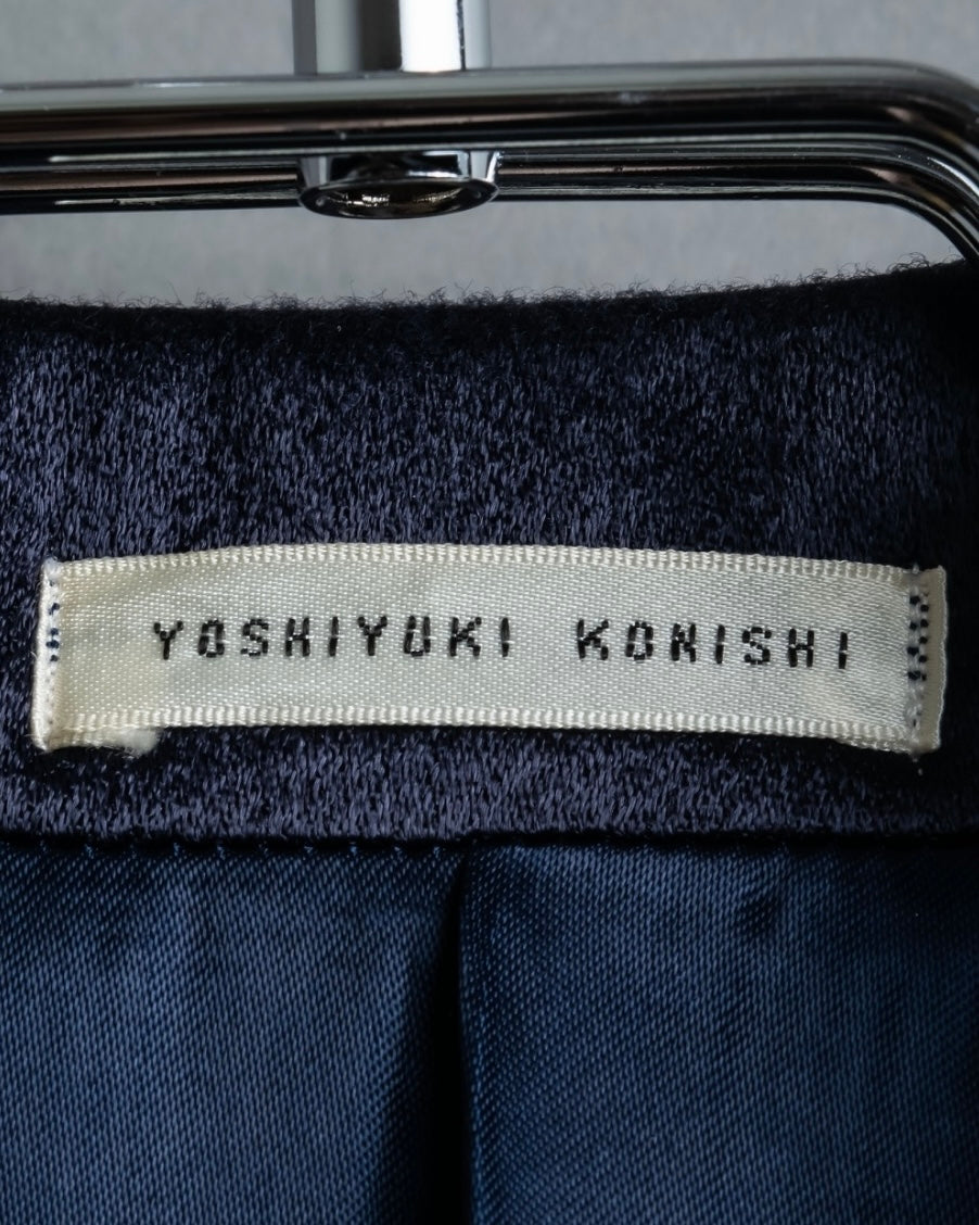 "YOSHIYUKI KONISHI" Embroidered accents oversized set up