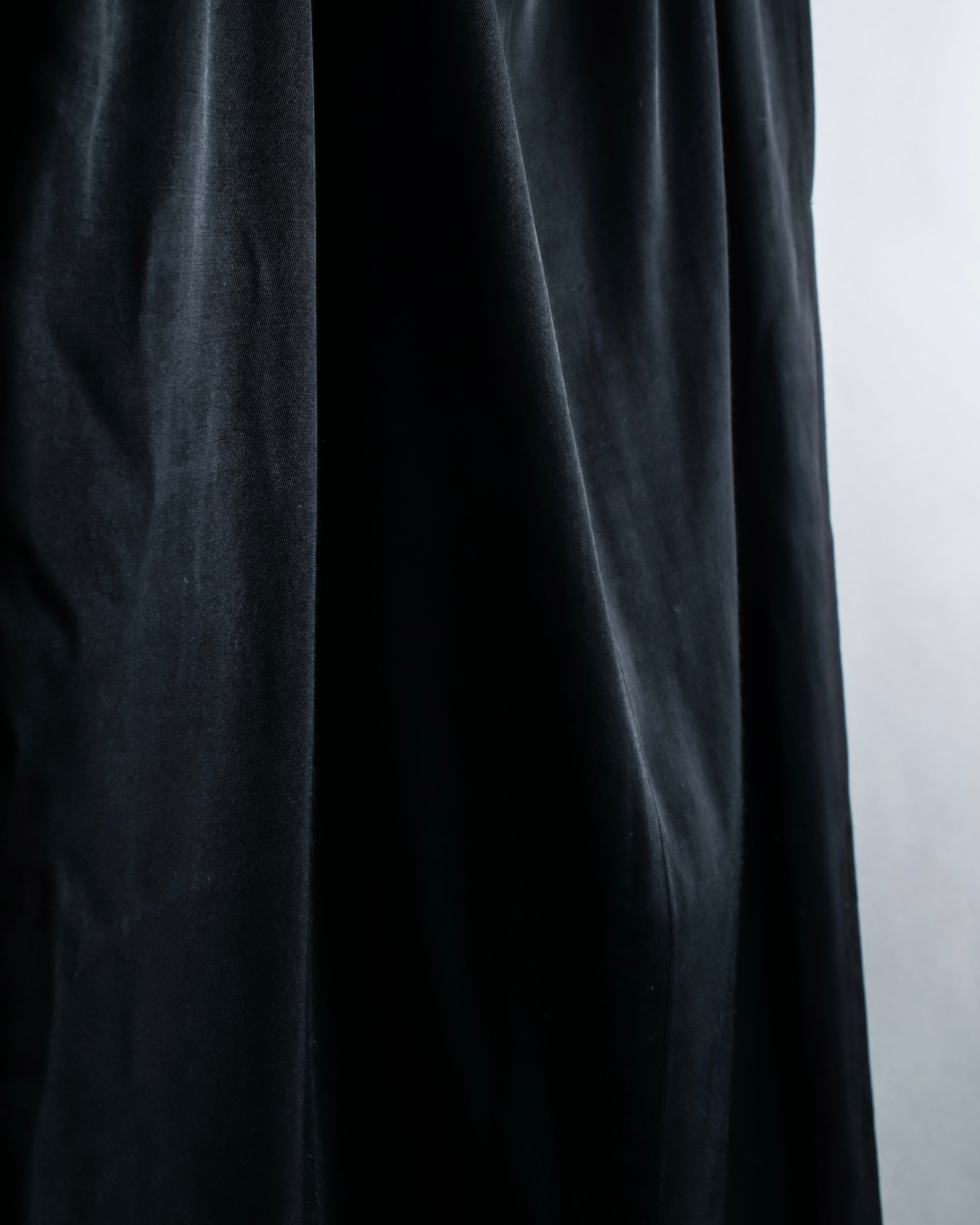 "Comme des Garcons" Rayon mid-length skirt