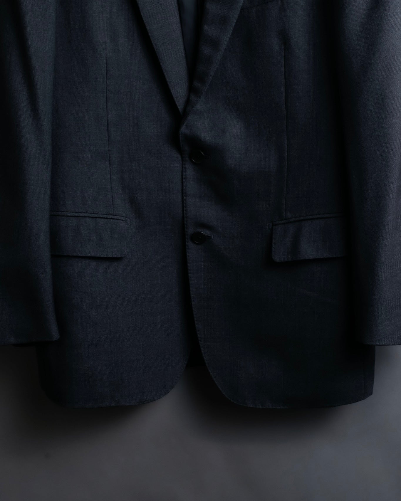 "KANSAI YAMAMOTO" Grey hidden check three-piece set up