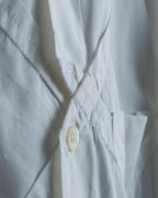 “Comme des Garçons Homme Plus Ever Green” special diagonal cut designed shirt