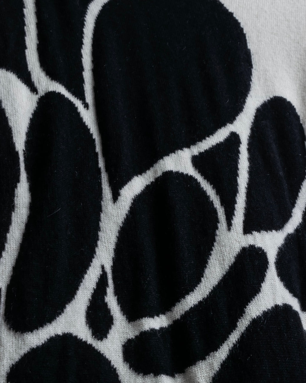 "BOTTEGA VENETA" art pattern cashmere 100% knit