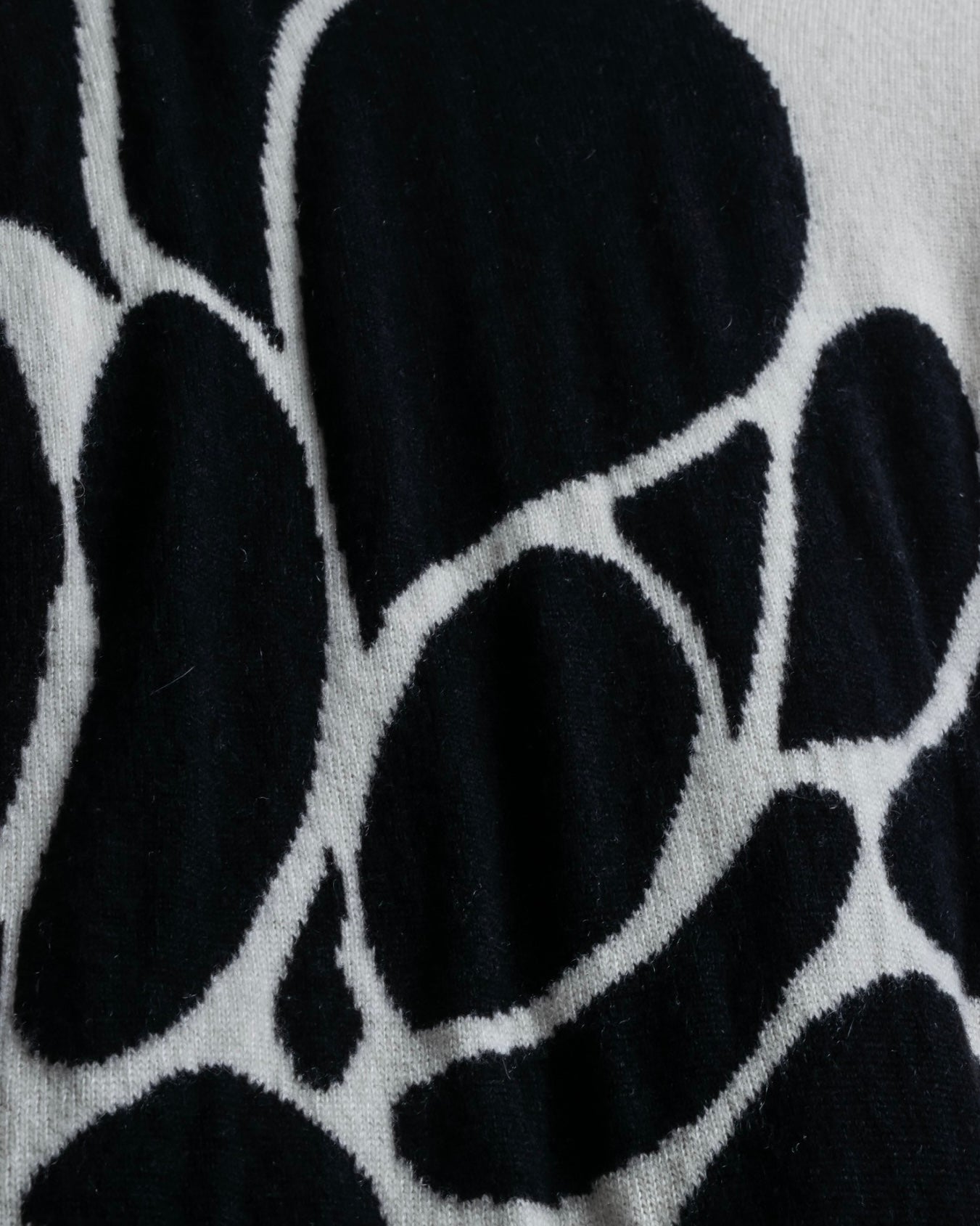 "BOTTEGA VENETA" art pattern cashmere 100% knit