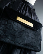 "BALENCIAGA" Haracofur leather shoulder bag