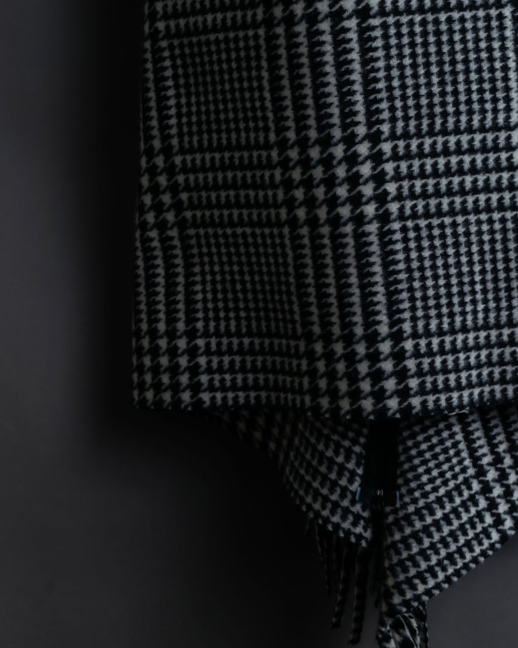 “BALENCIAGA  18AW” Virgin wool  plaid wrapped skirt